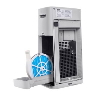 Sharp UA-HG50E-L - wyciągnięte filtry, widoczny filtr nawilżacza