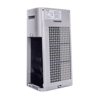 Sharp UA-HG50E-L - widok tył,wyciągnięty zbiornik oraz filtr nawilżacza