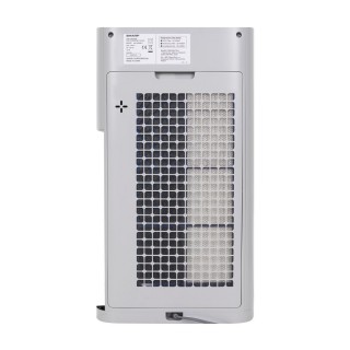 Sharp UA-HG50E-L - widok tył,wyciągnięty zbiornik oraz filtr nawilżacza