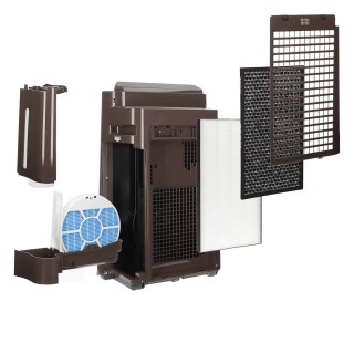 Sharp UA-HD40E-T - rozłożone wszystkie filtry