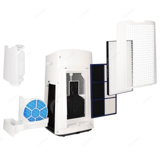 Sharp UA-KIL60E-W - rozłożone filtry, filtracja