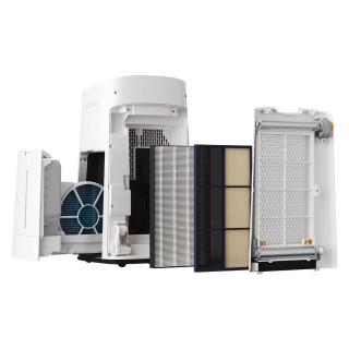 Sharp UA-KIL80E-W - rozłożone filtry