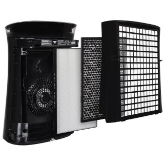 Sharp UA-PM50E-B - rozłożone filtry