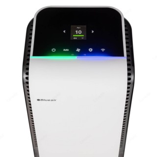Blueair HealthProtect 7470i - widok góra, panel sterowania i wyświetlacz