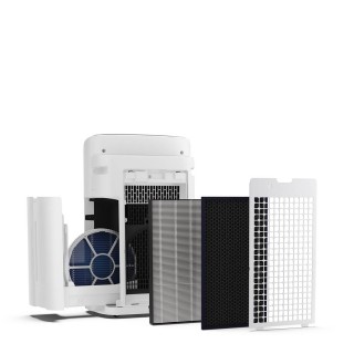 Sharp UA-KIN40E-W - rozłożone filtry