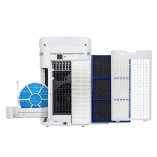 Sharp UA-KIN40E-W - rozłożone filtry