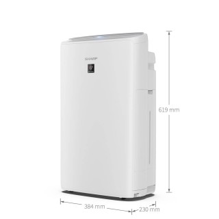 Sharp UA-KIN50E-W - wymiary