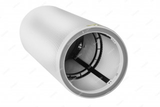 LIFAair LA502C - wyjęte wszystkie cztery moduły filtrów