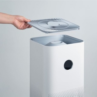 Xiaomi Mi Air Purifier 4 Pro - górna część oczyszczacza, pokrywa filtra