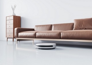 Praca Mi Robot Vacuum-Mop 2 Lite w salonie