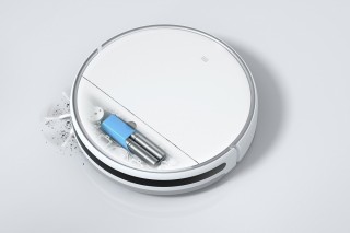 Mi Robot Vacuum Mop 2 Biały - podgląd na akumulator