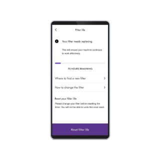 Zrzut z aplikacji Dyson Link