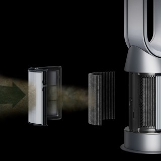 Dyson Purifier Hot+Cool HP07 - proces filtracji
