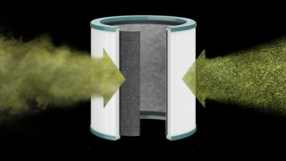 Dyson Pure Cool Me BP01 - działanie filtra