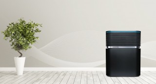 Venta AeroStyle LW74 WiFi czarny - aranżacja nawilżacza