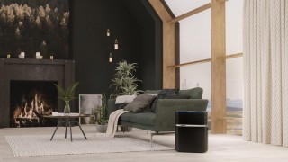 Venta AeroStyle LW74 WiFi czarny - aranżacja nawilżacza