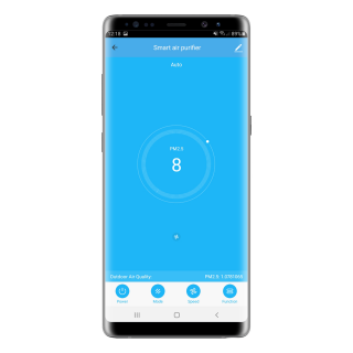 Zrzut z aplikacji Smart Life - Smart Living - strona główna
