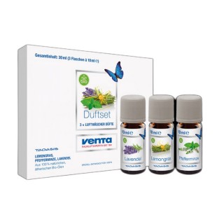 Zestaw BIO olejków zapachowych Taoasis Trawa cytrynowa Mięta Lawenda