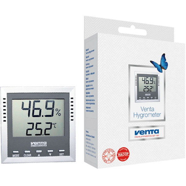 Miernik jakości powietrza Higrometr Venta