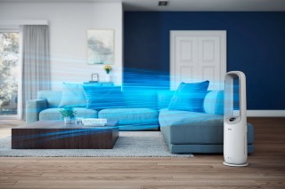 Philips AMF765/10 Air Performer - działanie wentylatora