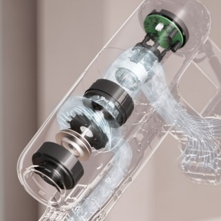 Electrolux Hygienic 700 UV - silnik w przekroju