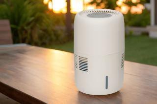 Klarta Humea WiFi - aranżacja modelu w kolorze beżowym