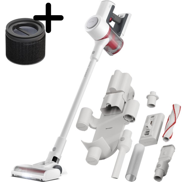 Odkurzacz pionowy Sharp VC-SV12AEU-W