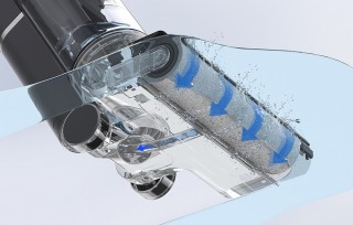 Dreame H12 - mycie podłogi