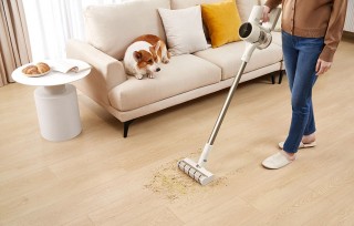 Dreame R10 - podczas odkurzania