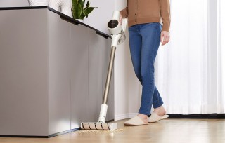 Dreame R10 - odkurzanie podłogi