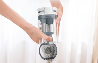 Dreame P10 - opróżnianie zbiornika