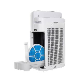 Sharp UA-KIN42E-W - widoczny filtr nawilżacza