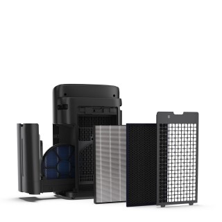 Sharp UA-KIN42E-H - rozłożone filtry