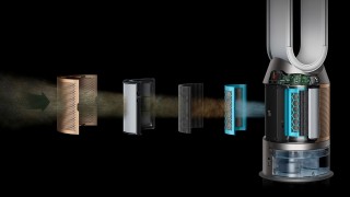 Dyson Purifier Humidify+Cool™ Formaldehyde PH04 - etapy filtracji