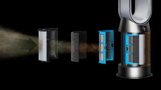 Dyson Purifier Hot+Cool™ Formaldehyde HP09 - etapy filtracji
