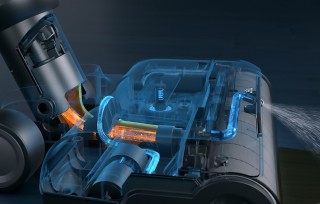 JIMMY HW10 Pro - działanie funkcji mopowania