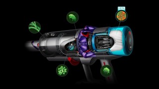 Dyson Gen5detect™ Absolute - system filtracji