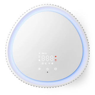 Philips AC3220/10 PureProtect - widok z góry, panel sterowania i wyświetlacz