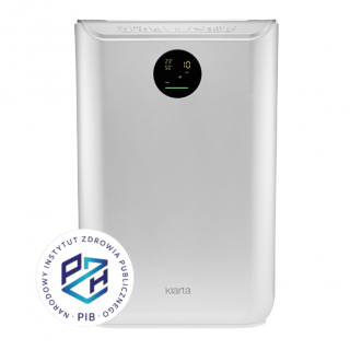Klarta Stor 3 Silver - oczyszczacz powietrza z jonizatorem