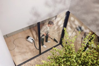 Miele Guard S1 Parquet Flex - podczas odkurzania