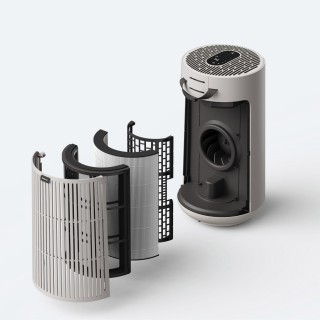 Blueair ComfortPure 3-in-1 T10i - etapy filtracji