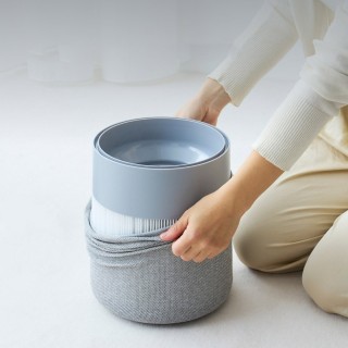 Filtr wstępny Blueair dla Blue 511i, Fog Grey - zakładanie filtra