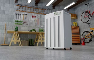 EcoAir Droid - aranżacja osuszacza powietrza