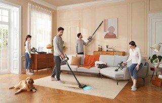 Dreame R20 Aqua - odkurzanie różnych powierzchni