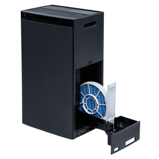 Sharp KI-TX100EU-H - widok z boku, filtr nawilżacza