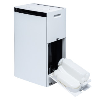 Sharp KI-TX100EU-W - widok z boku, zbiornik na wodę