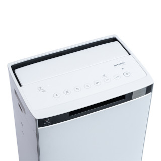 Sharp KI-TX100EU-W - panel sterowania, wyświetlacz i wywiew powietrza