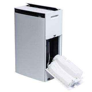 Sharp KI-TX75EU-W - widok z boku, zbiornik na wodę