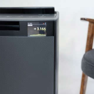 Sharp KI-TX75EU-H - wyświetlacz i wywiew powietrza