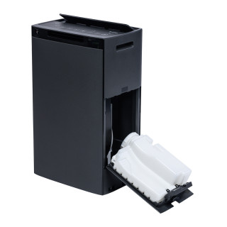 Sharp KI-TX75EU-H - widok z boku, zbiornik na wodę